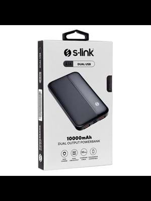 S-link Ip-g10n Micro+type-c Girişli 10000 Mah Siyah Powerbank